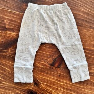 EUC Chocolate Bunny Cotton Panda Pants 2T